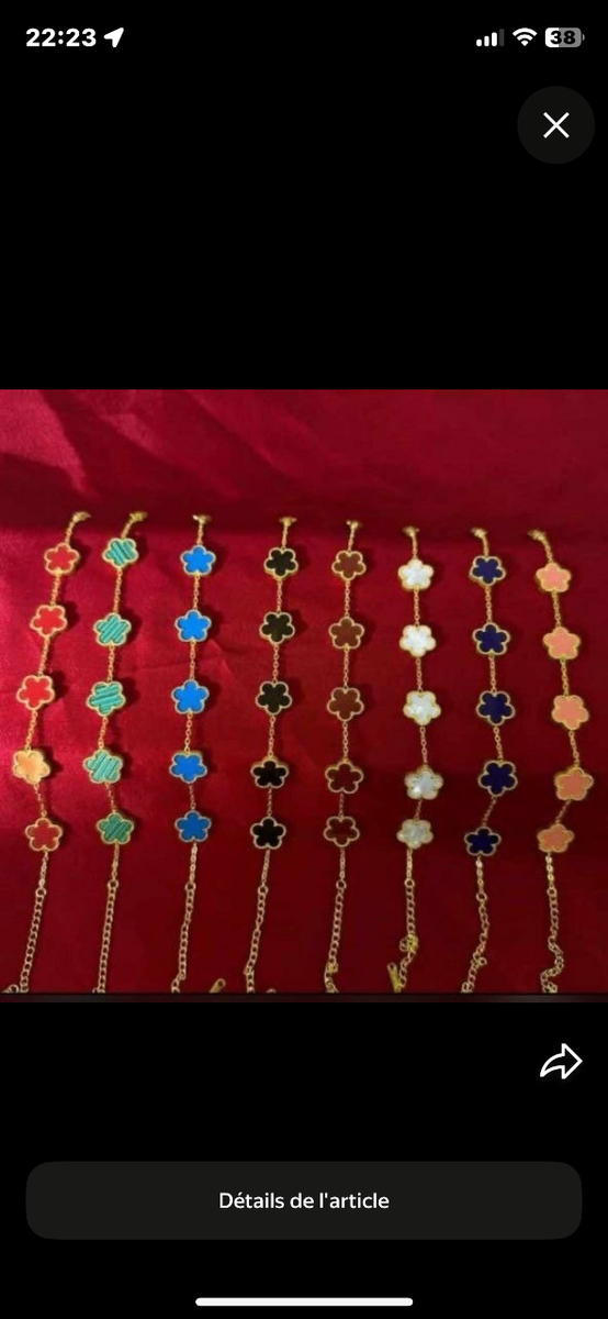 Bracelets élégants en perles