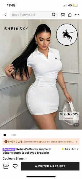 Robe élégante pour femme