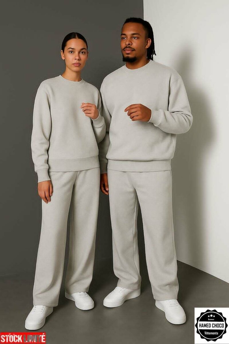 Ensemble de survêtement unisexe tendance