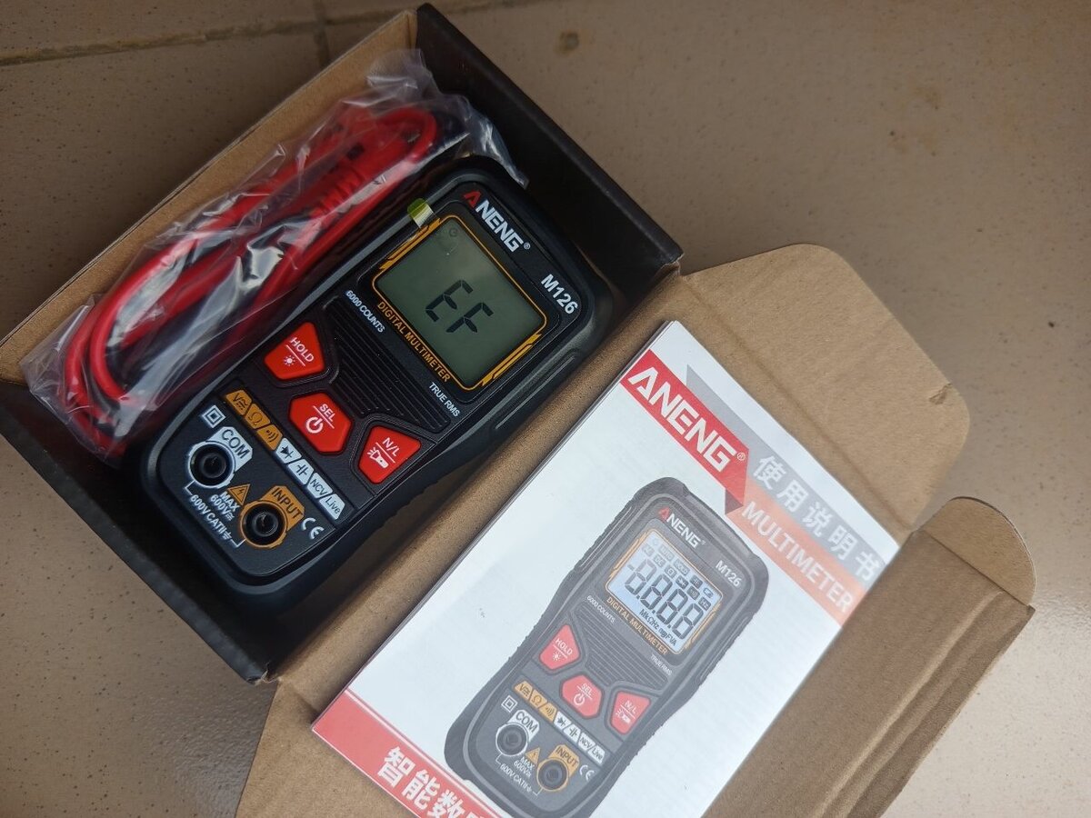 Multimètre numérique ANENG M126
