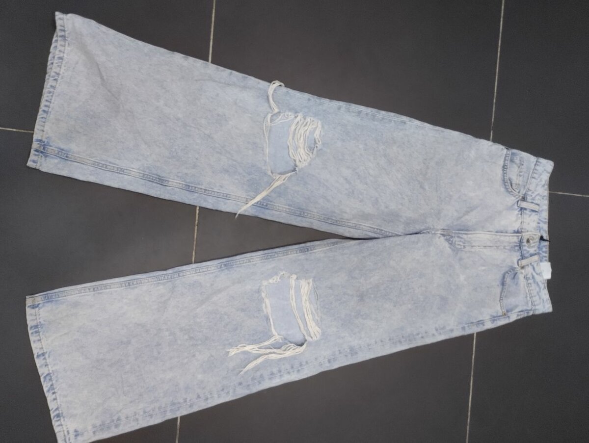 Jeans décontracté femme déchirés