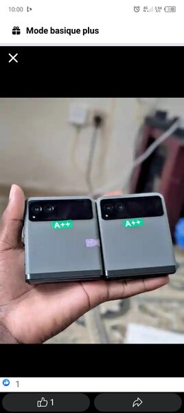 Smartphone pliable moderne