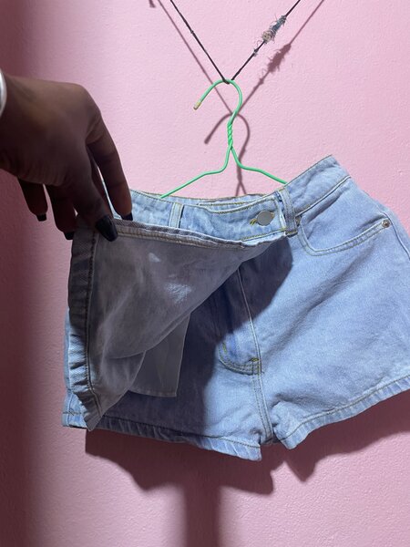 Short en jean décontracté