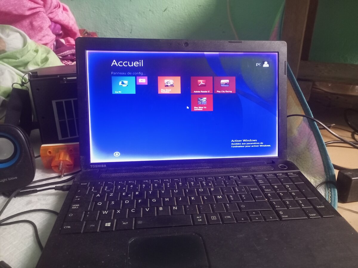 Ordinateur portable Toshiba