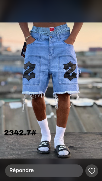 Short en jean