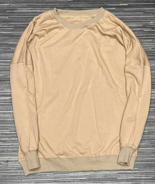 sweat-shirt marron clair