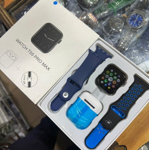 Montre T55 Pro Max avec écouteurs