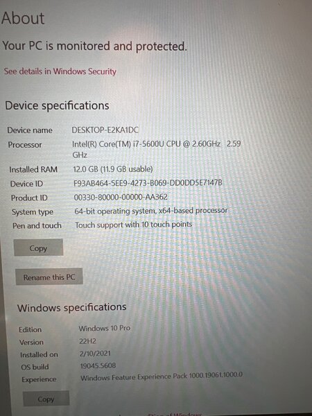 Thinkpad Lenovo T450s