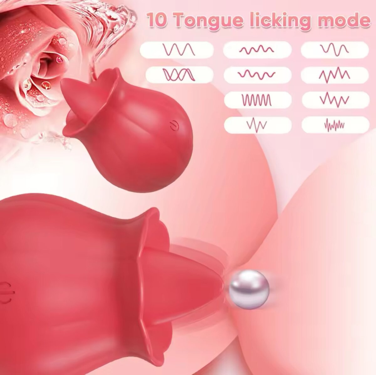 Tongue Licking vibrator