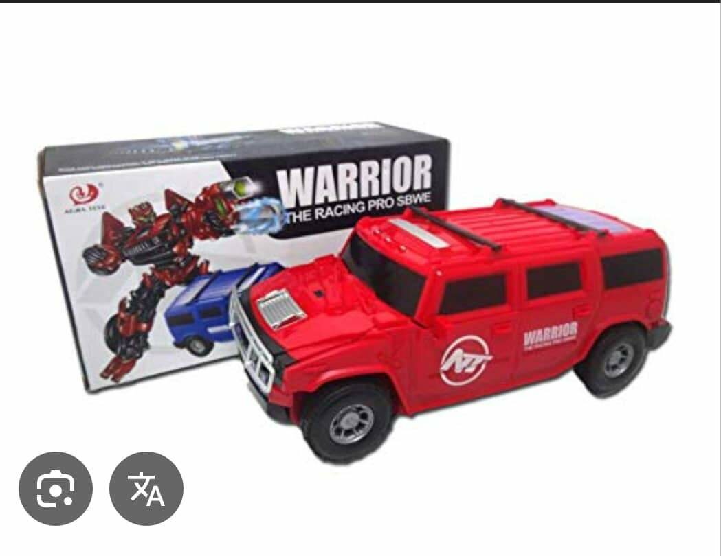 Voiture Transformable Rouge