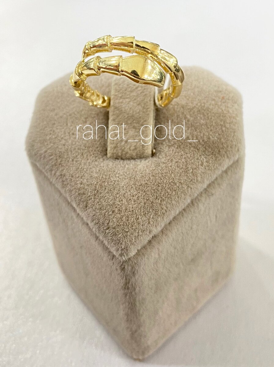 Кольцо «змейка»