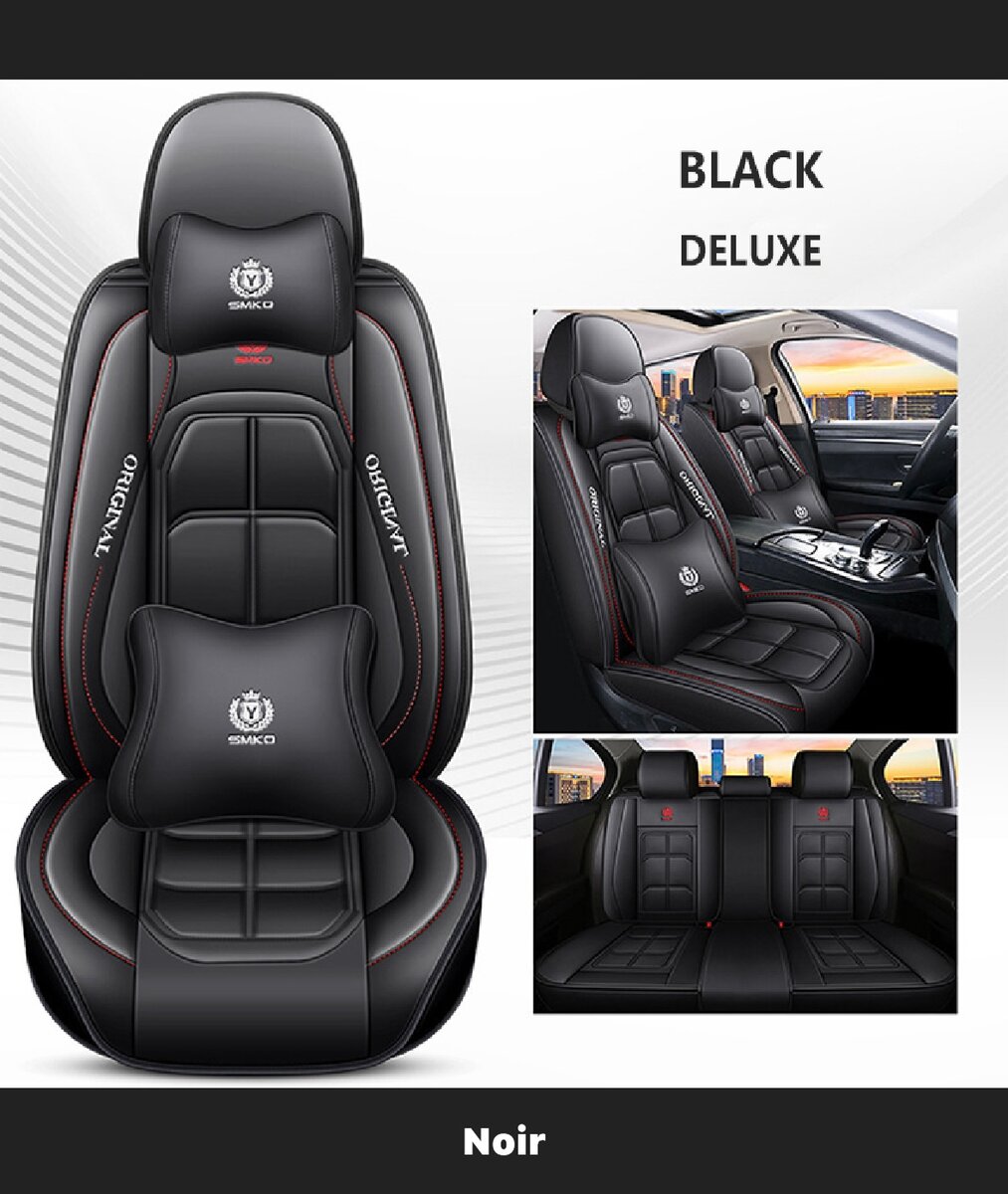 Housses de Siège Auto Deluxe