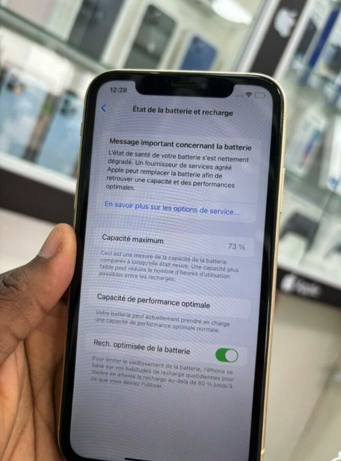 iPhone XR jaune reconditionné