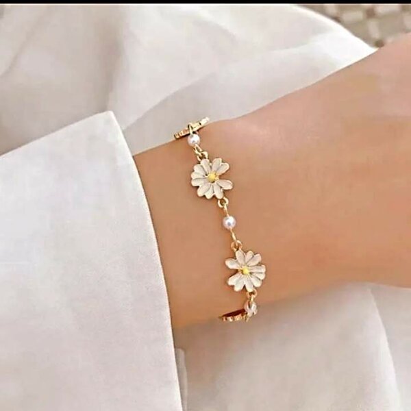 Sunflower bracelet