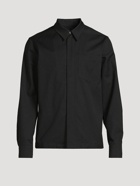 Chemise Noire Élégante Homme