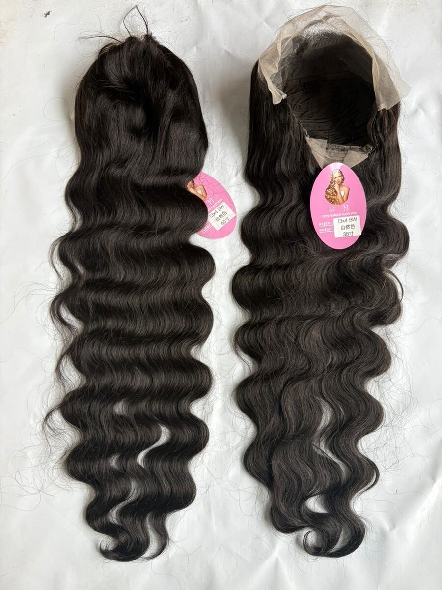 Perruque body wave et lisse