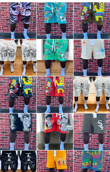 Shorts imprimés pour hommes