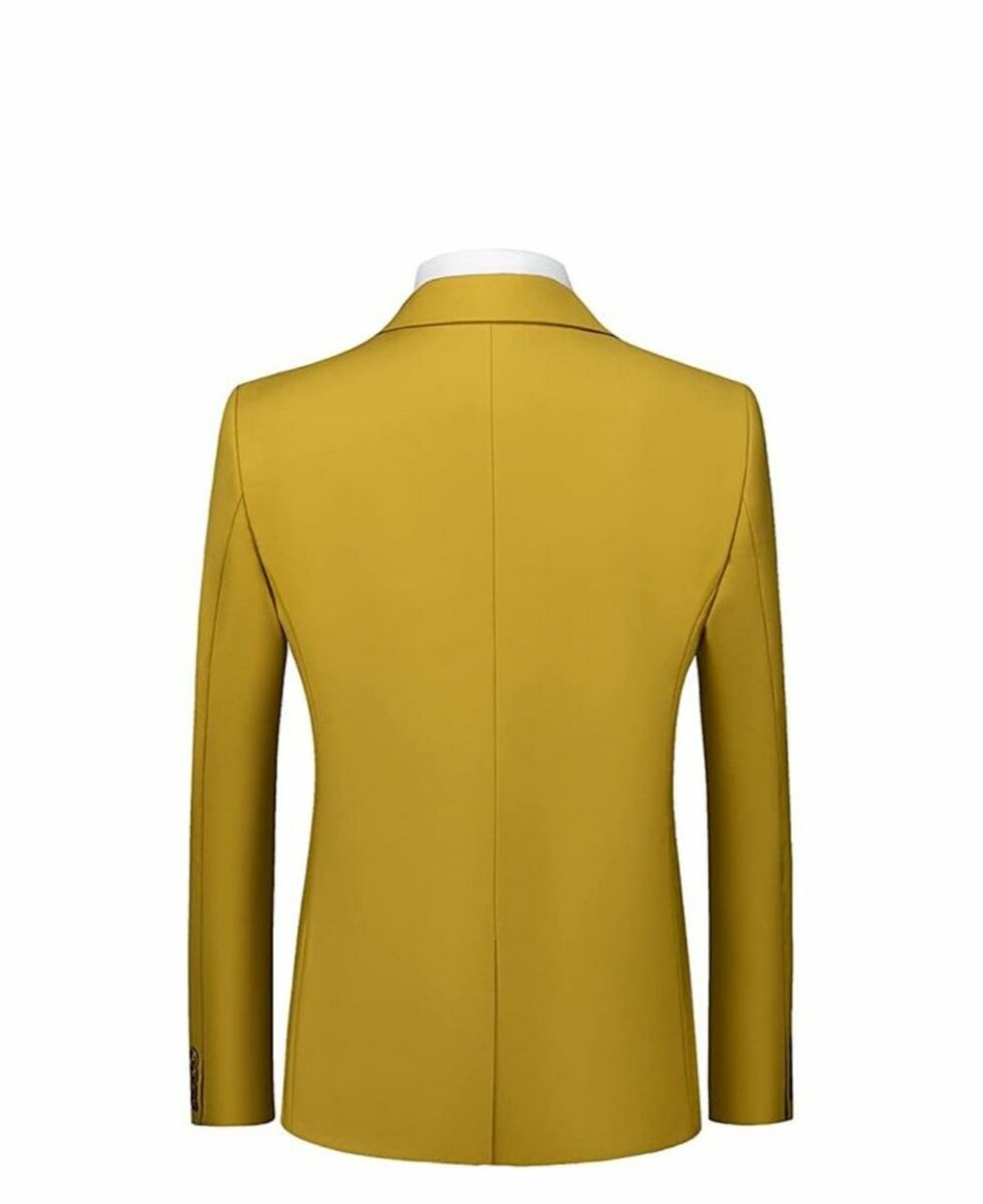Ensemble VESTE 02 Piece-JAUNE