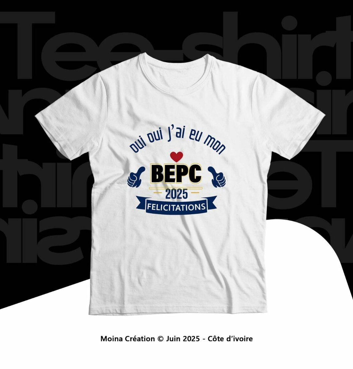 Tee-shirt BEPC 2025