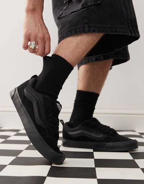 Baskets noires tendance homme