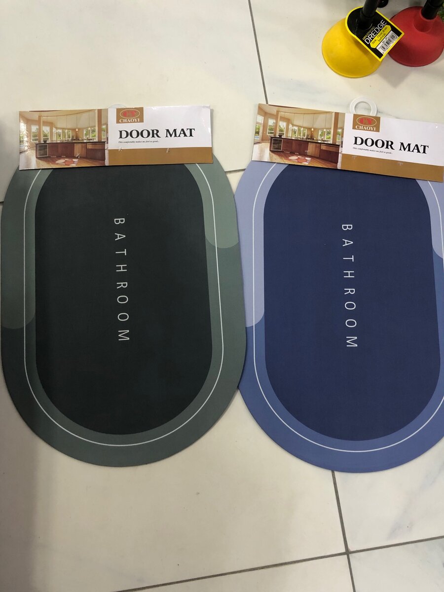 Tapis de douche absorbant