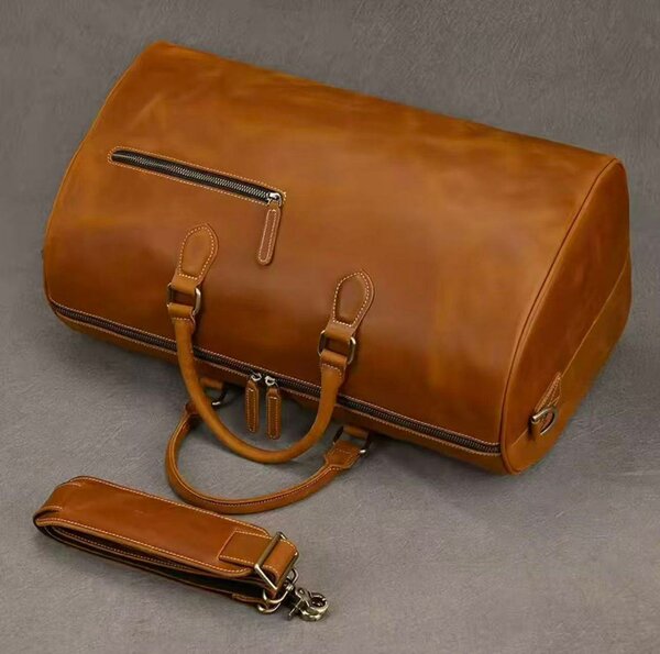 Sac de voyage en cuir