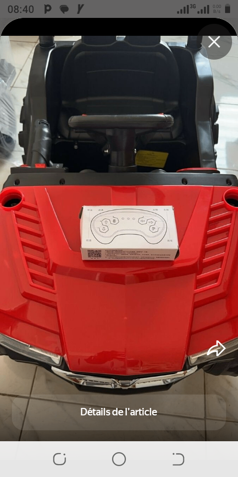 Voiture électrique pour enfant