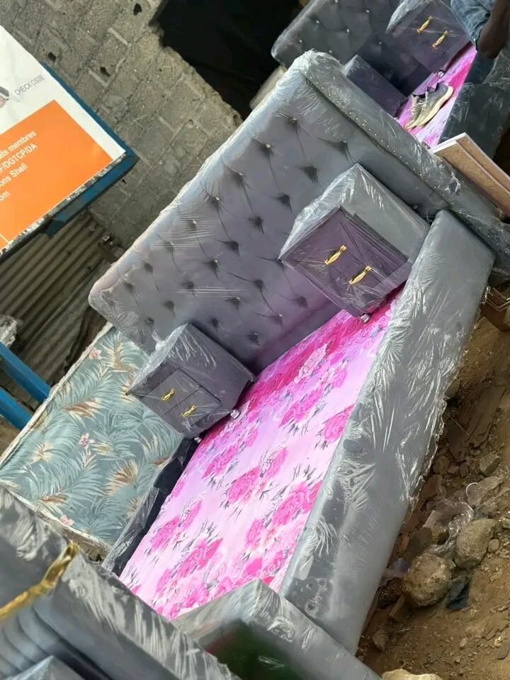 Lit rembourré élégant