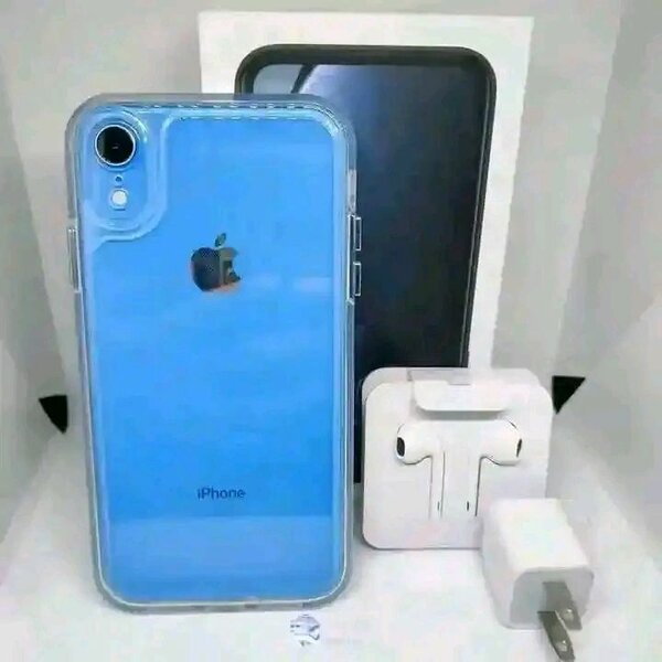 iPhone XR Bleu avec Accessoires