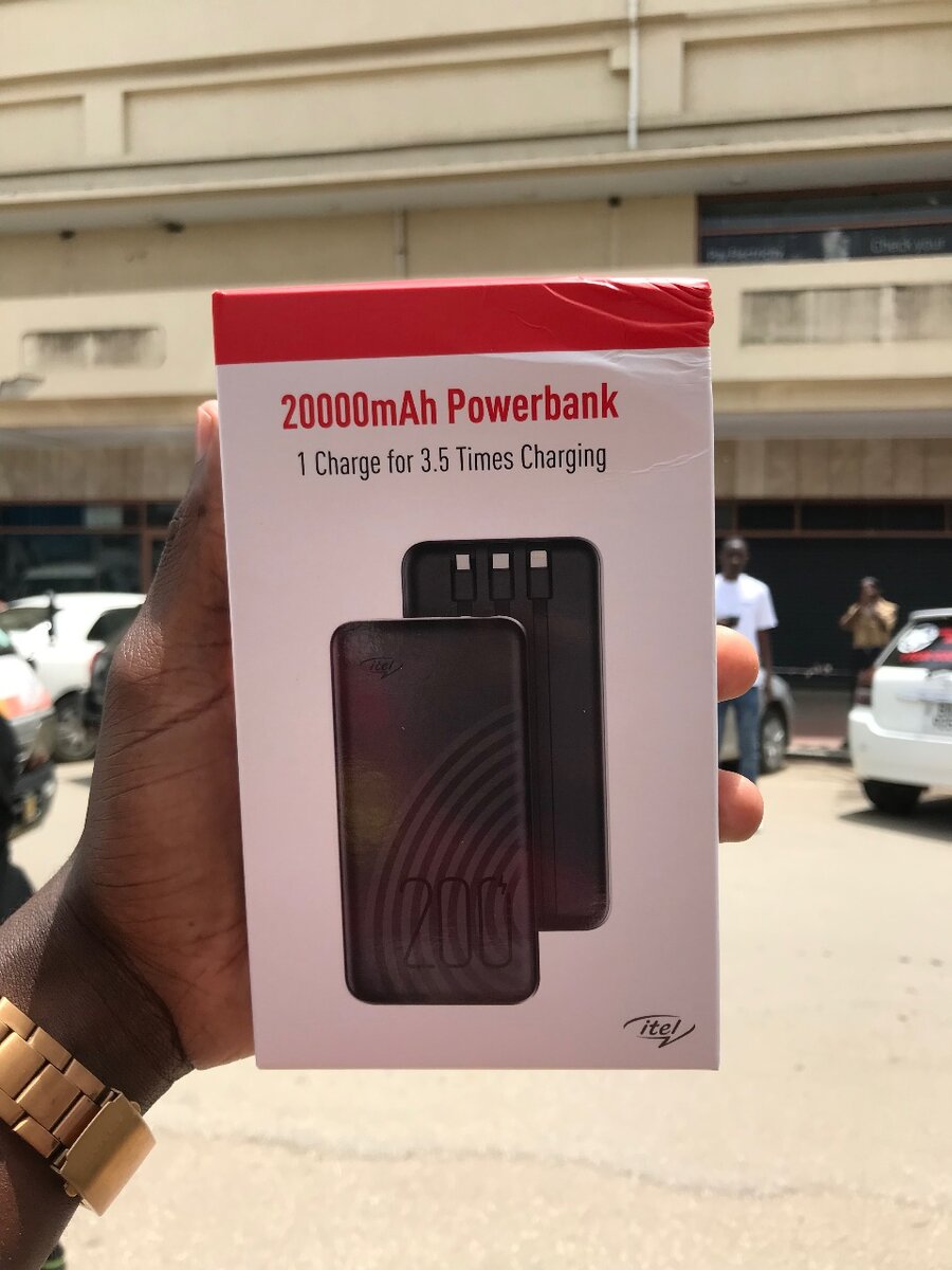 Itel powerbanks (20000mAh)