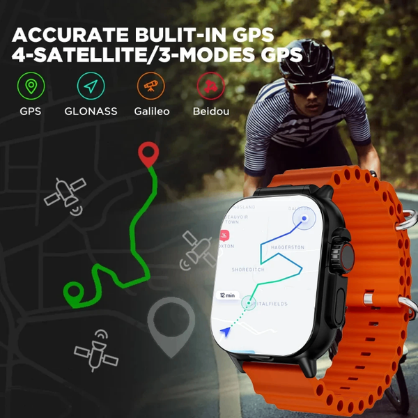 Montre GPS avec écouteurs intégrés