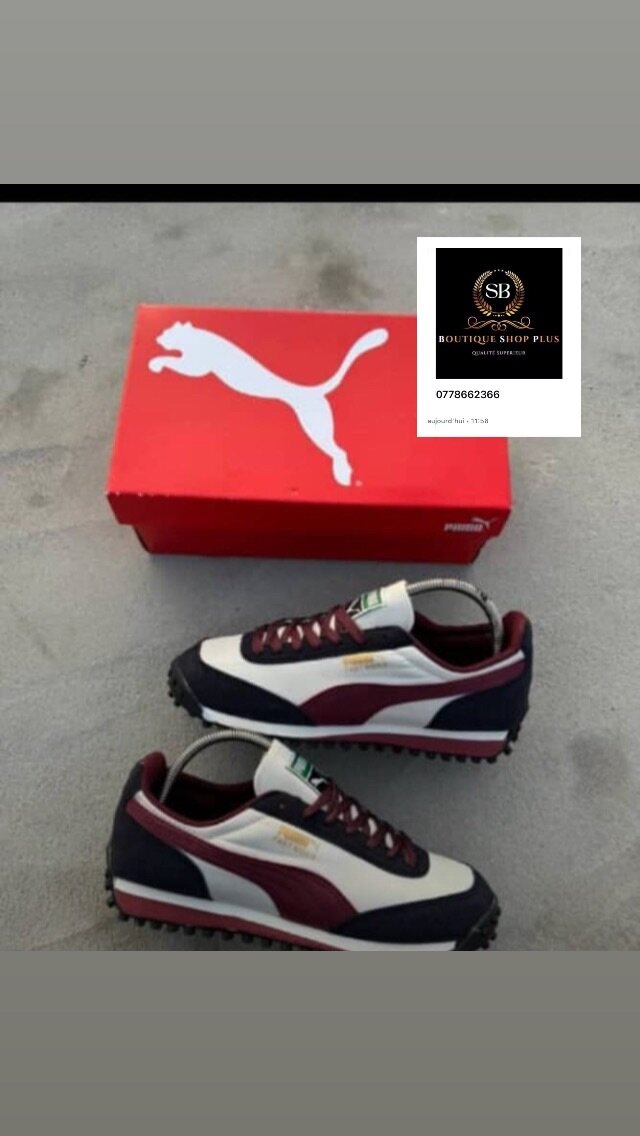 Basket puma authentique avec sa boîte