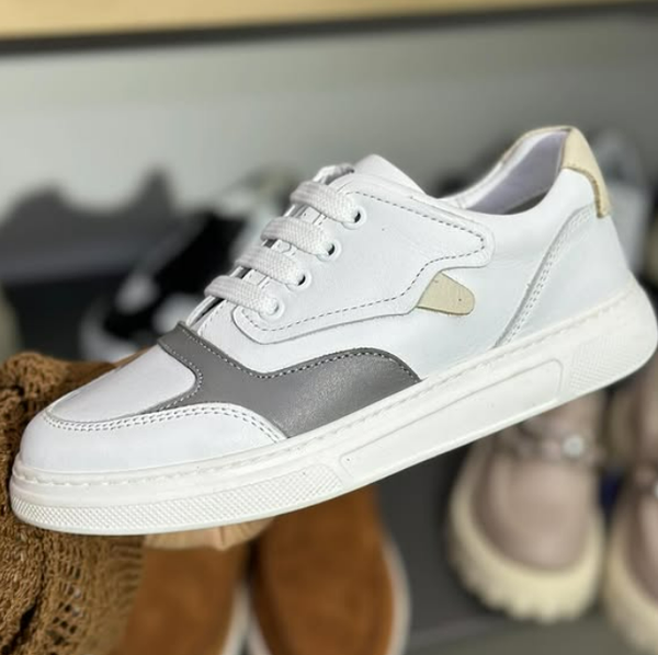 Ортопедические кеды из натуральной кожи снаружи и внутри 🔥