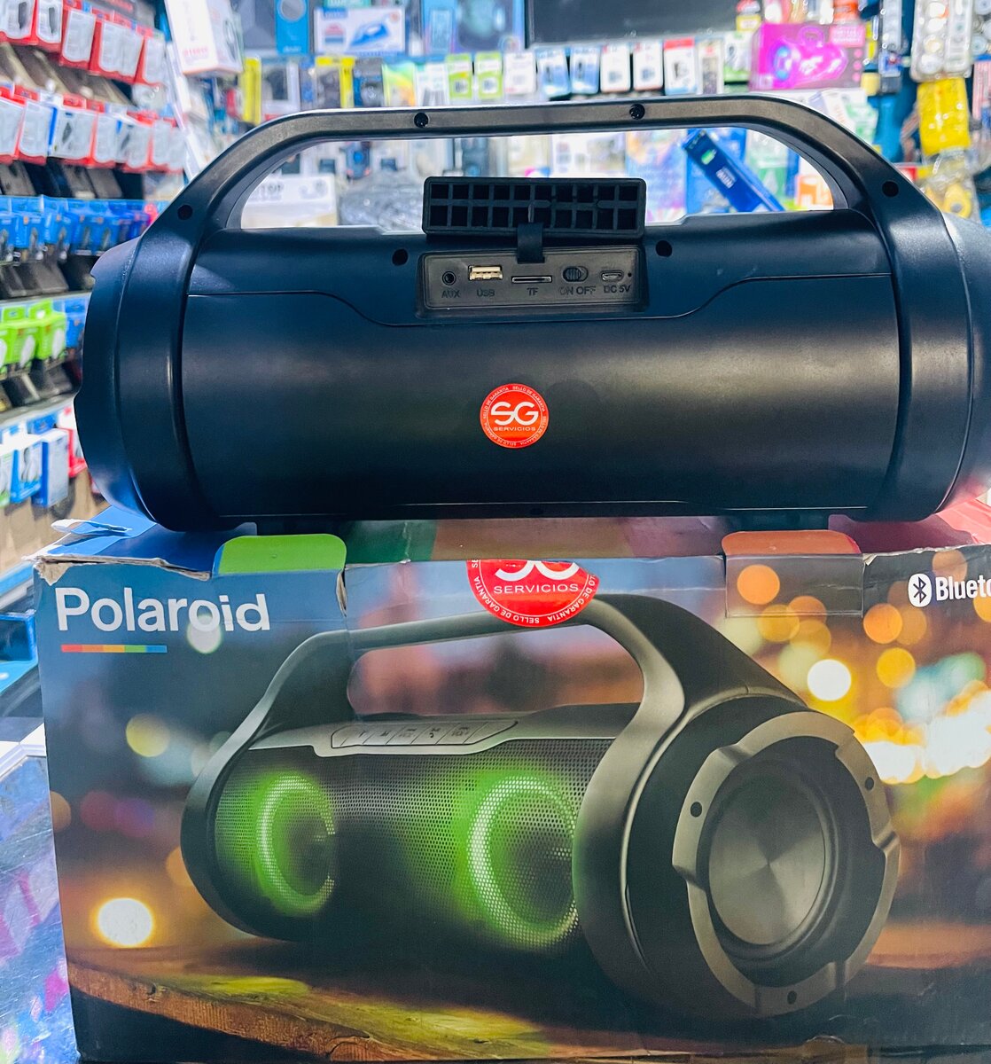 Enceinte Bluetooth Polaroid LED