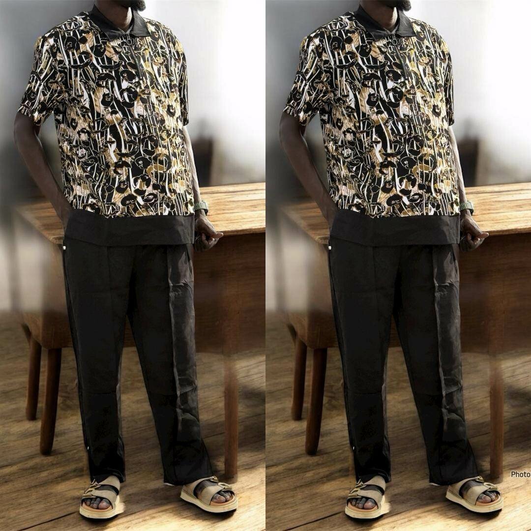 Ensemble décontracté homme élégant