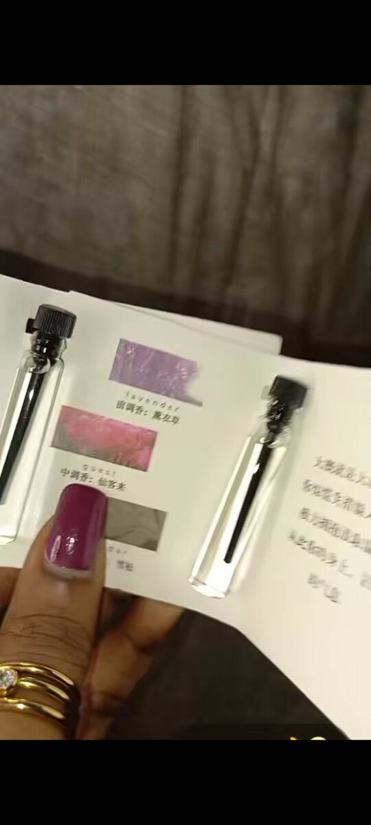 Mini essences de parfums