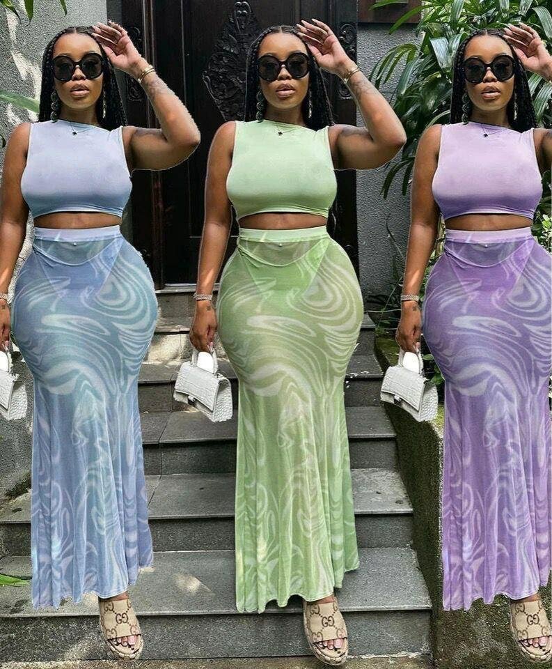 Robe longue fleurie élégante