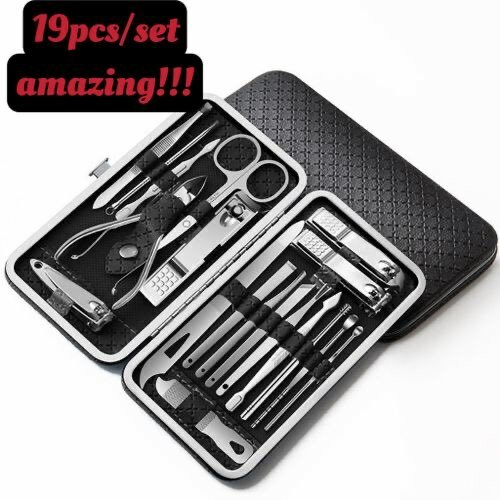 Kit De Coupe-ongles Kit Tondeuse Manucure -Outils De Pédicur