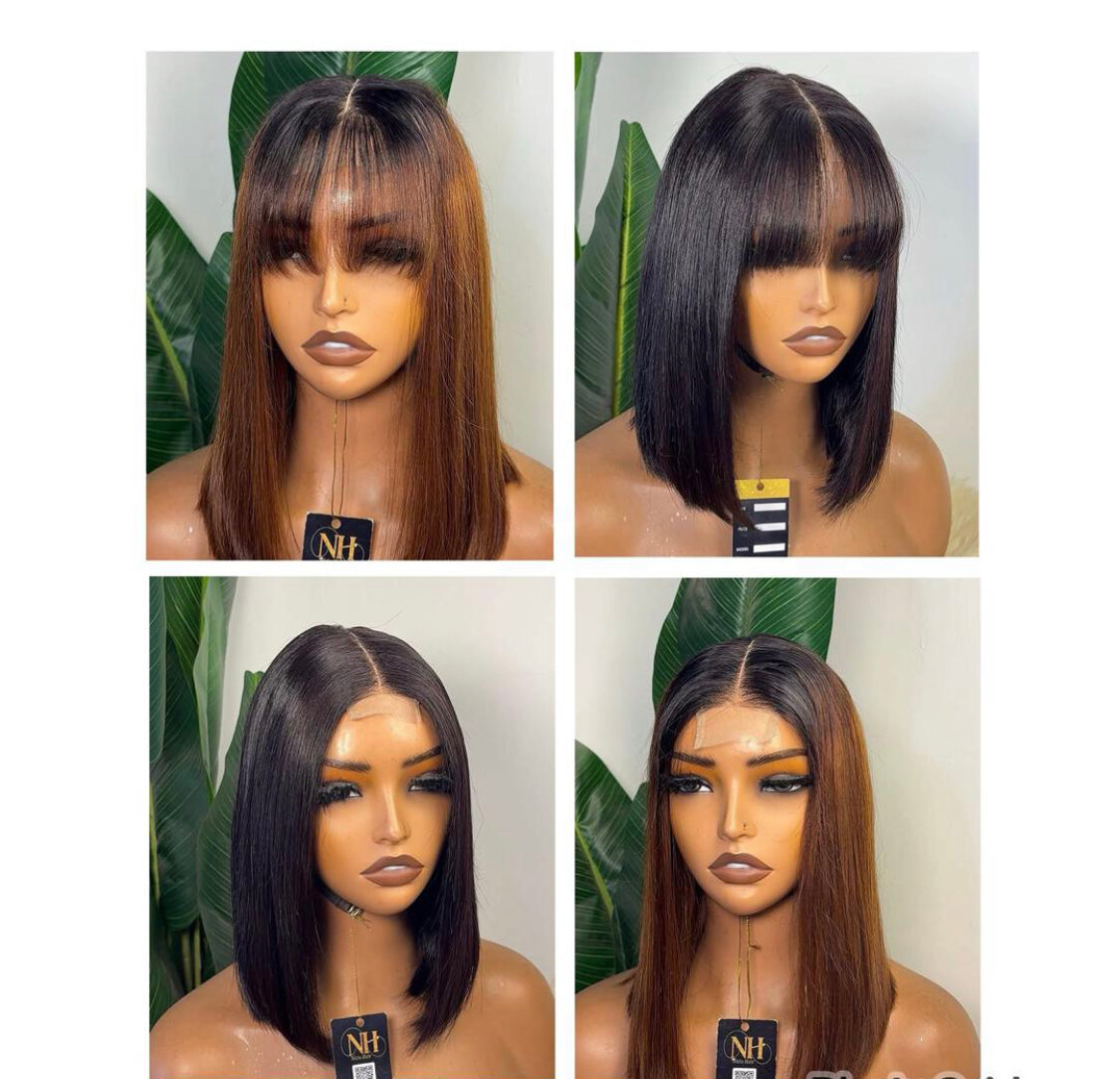 Perruque Synthétique Carré