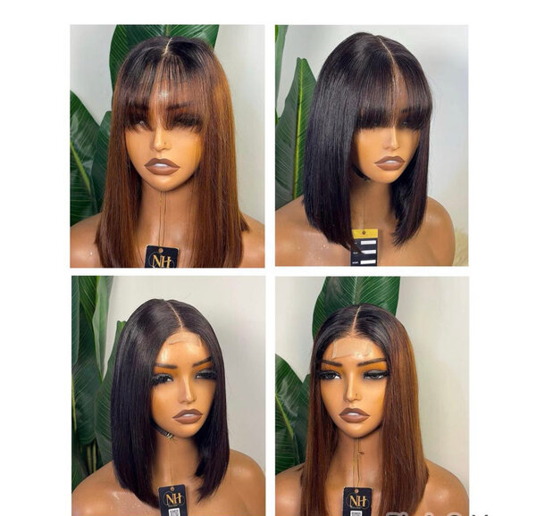 Perruque Synthétique Carré