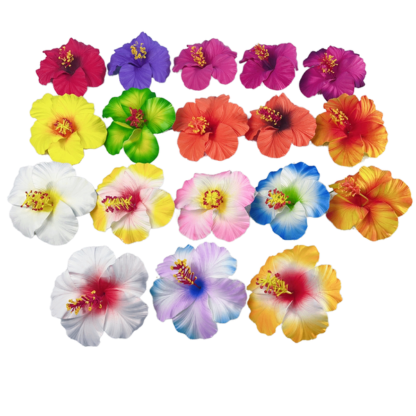 Fleurs artificielles tropicales