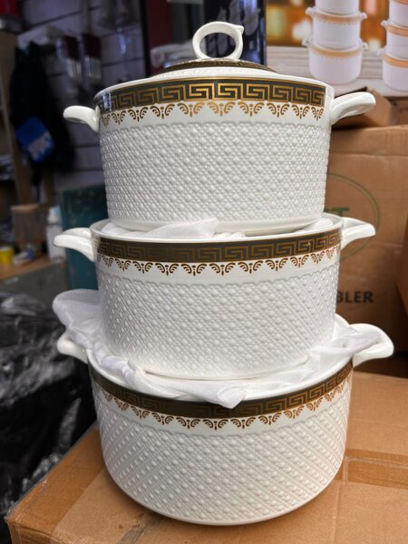 Set de 3 récipients à soupe