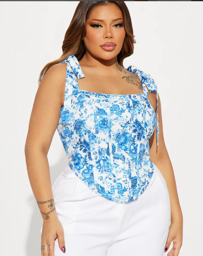 Fashion nova corset top
