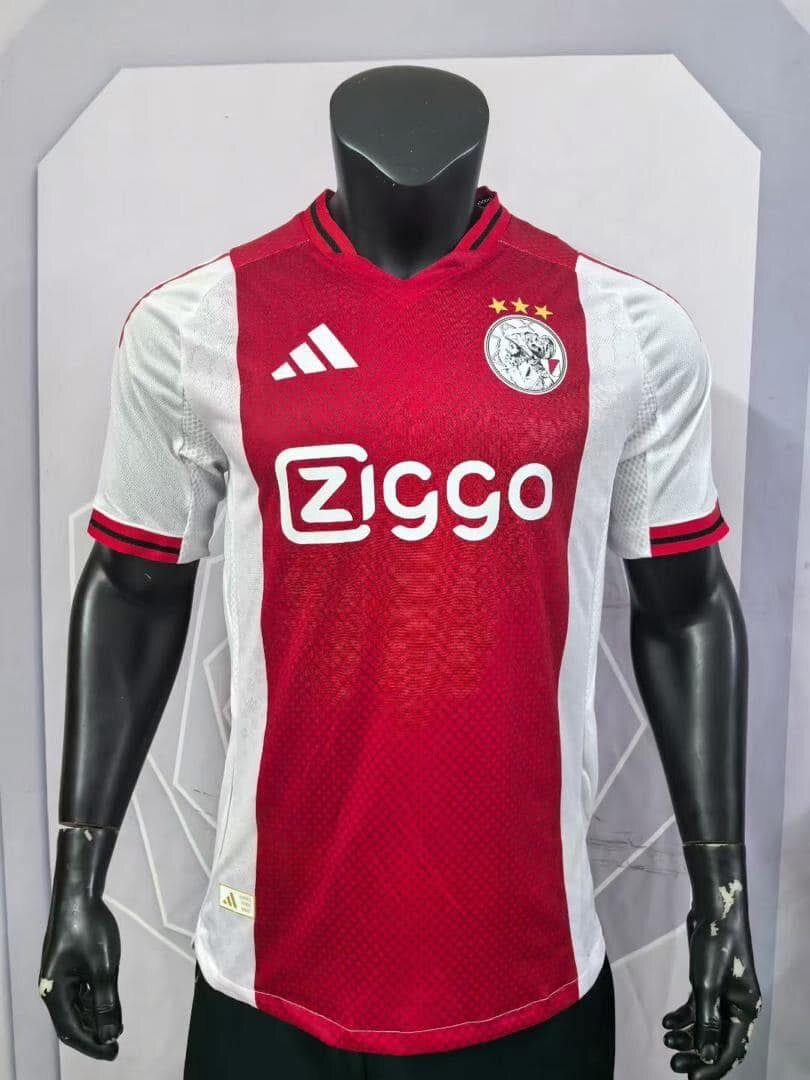Maillot de football rouge-blanc