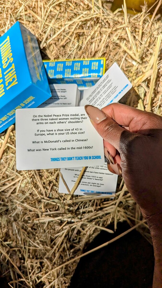 Things they don't teach you in school