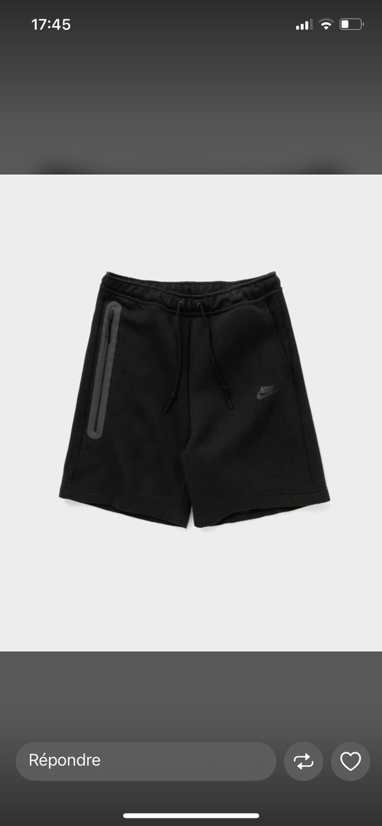 Shorts de sport noirs