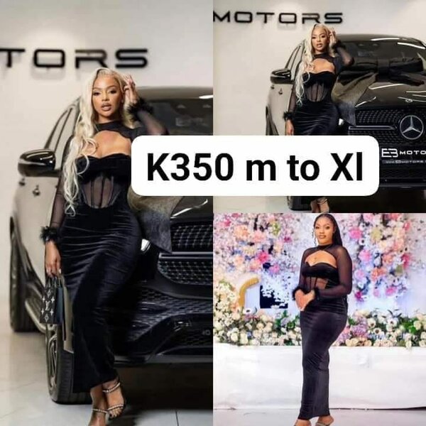 Elegant dress black. Size m to XL