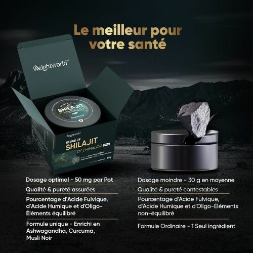 Pâte Shilajit Himalayenne