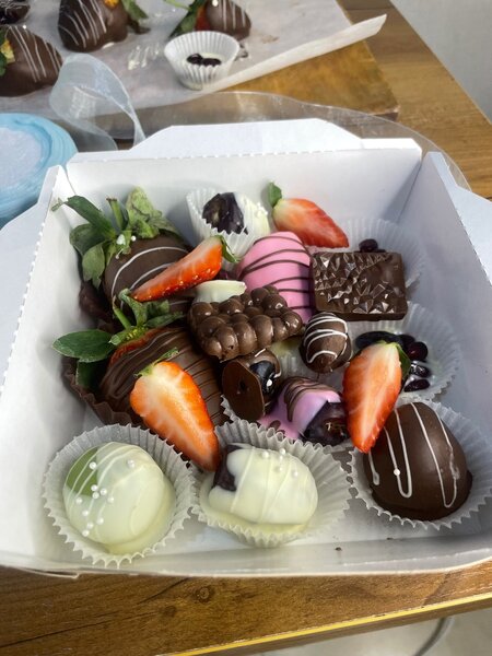 Клубника в шоколаде