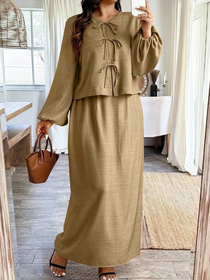 Ensemble chic et modeste